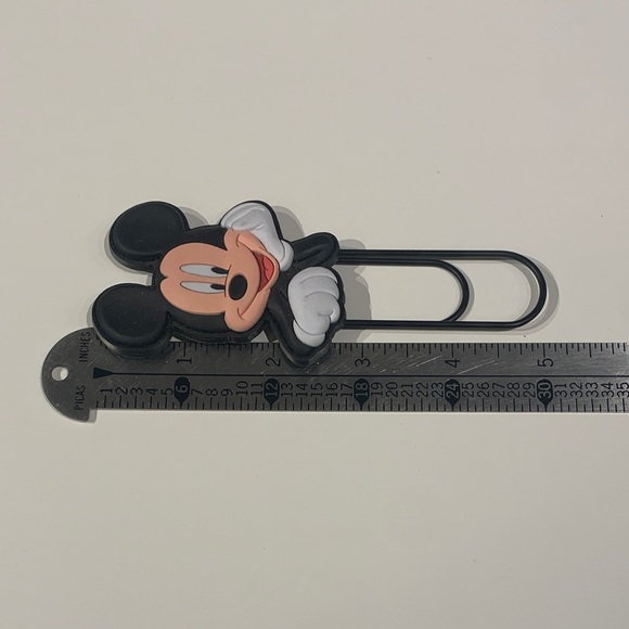 Disney Mickey Mouse Black and White Bookmark Clip - Picture 3 of 3